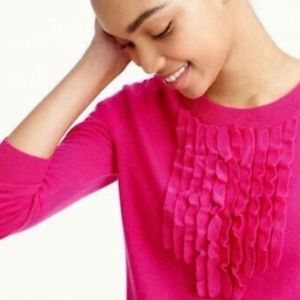 J. Crew Tippi Sweater with Ruffles